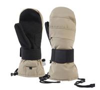 Guante de motocicleta de forro polar y poliéster, guante de nieve impermeable de 11.8 x 4.1 pulgadas, resistente al viento y pantalla táctil, guantes de equitación cálidos para ciclismo, conducción