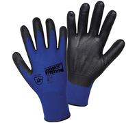Guante De Nylon Super Grip Nitrilo Tejido Fino Worky 1165 - Talla 9