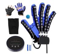 Guante de Rehabilitación para Mano Post-Ictus y Artrosis - Entrenador de Dedos con Terapia Espejo, Dispositivo Portátil para Movilidad y Recuperación Nerviosa (Apto para Adultos y Niños)