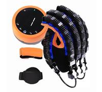 Guante de rehabilitación para recuperación de golpes de mano, soporte de hemiplejia de dedos y manos, entrenamiento pasivo y espejo con masaje de pulso