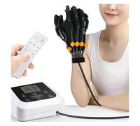 Guante de Rehabilitación Post-Ictus con Tecnología Espejo - Ortesis de Mano Inteligente para Hemiplejía y Espasticidad, 8 Niveles + Temporizador 5-60min, Recuperación Neurológica en Casa