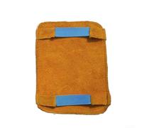 Guante de soldadura de piel de vaca con respaldo recubierto de aluminio, protector de mano resistente al calor para soldadura y trabajo de metales, diseño ligero para aplicaciones industriales