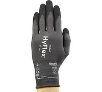 Guante de trabajo HyFlex® 11-840 Ansell, negro, UE 12 pares