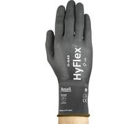 Guante de trabajo HyFlex® 11-849 Ansell, negro, UE 12 pares