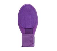 Guante deslizante de béisbol universal para mano derecha o izquierda, guante deslizante de béisbol, tamaño juvenil y adulto, neopreno, correa de compresión ajustable para la muñeca (morado, adulto)