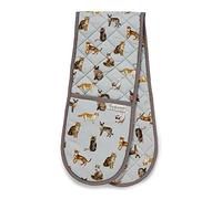 Guante Doble para Horno con Gatos Curiosos