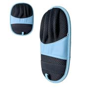 Guante eliminador de pelo de gato - Electrostatic Five-Finger Pet Grooming Tool, Soft Silicone De-Shedding Brush for Couch, Carpet & Furniture, Gentle Kitten & Puppy Massage Glove for Bath & Laundry