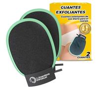Guante Exfoliante Corporal - Esponja Exfoliante Corporal - Manopla Ducha - Limpieza y Exfoliación - Elimina Células Muertas, Mejora la Circulación, Suaviza la Piel - Todo Tipo Pieles - (Pack 2 uds)