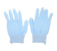 Guante Exfoliante de Ducha de Nylon para Mujer, Genera Espuma | Superficie Texturizada, Masaje Delicado y Limpieza Profunda, para Espalda y Piernas en Casa o Gimnasio