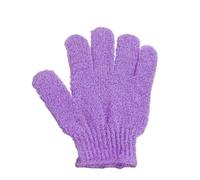 Guante Exfoliante Guantes de baño, 1-4 piezas, paño limpieza corporal, cepillo suave, bola ducha for, juego exfoliante espalda, toalla for la piel(Purple-1pc)