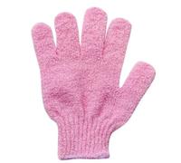 Guante Exfoliante Guantes de baño, 1-4 piezas, paño limpieza corporal, cepillo suave, bola ducha for, juego exfoliante espalda, toalla for la piel(Pink-1pc)