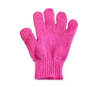 Guante Exfoliante Guantes de baño, 1-4 piezas, paño limpieza corporal, cepillo suave, bola ducha for, juego exfoliante espalda, toalla for la piel(Red-1pc)