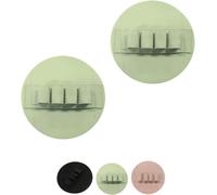 Guante Exfoliante Reutilizable para El Baño Que Alivia El Dolor - Cepillo Corporal De Goma Suave para Hombres Y Mujeres, Removedor Eficaz De Piel Muerta, Fácil De Green*2