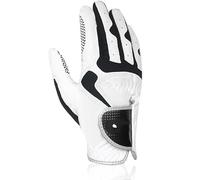 Guante Golf 1 par de Guantes Golf for Hombres y Mujeres, Deportivos for Mano Izquierda Derecha, Regalo for golfistas, Azul Blanco(1pc Right Hand White,Small S 22)