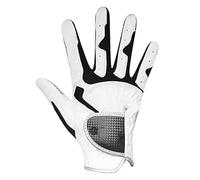 Guante Golf Guante de Golf for Hombre, un par Piezas, 2 Opciones Color, Sistema Agarre Mejorado, Fresco, cómodo, Color Azul, Blanco, Mano Izquierda Derecha(Right Hand White,Small S 22)