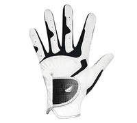 Guante Golf Guante de Golf for Hombre, un par Piezas, 2 Opciones Color, Sistema Agarre Mejorado, Fresco, cómodo, Color Azul, Blanco, Mano Izquierda Derecha(Left Hand White,Small S 22)