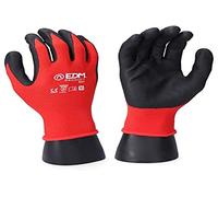 GUANTE INDUSTRIA MECÁNICA NYLON/LYCRA RECUB. NITRILO APTO PANTALLA TÁCTIL TALLA 10 EDM