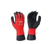 GUANTE INDUSTRIA MECÁNICA NYLON/LYCRA RECUB. NITRILO APTO PANTALLA TÁCTIL TALLA 9 EDM