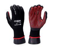 GUANTE INDUSTRIA METALÚRGICA NYLON/LYCRA RECUBIERTO DE NITRILO TALLA 10 EDM