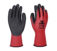 GUANTE MECANICO L09 3L LATEX RUGOSO RO ECOLATEX - 12 UDS