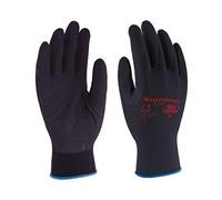 GUANTE MECANICO M08 MOJADO 3L NITRILO GRIS/NEGRO MICROFLEX S-1001 T8