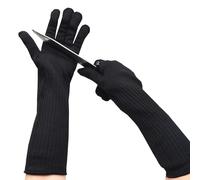 Guante Metalico Corte,Guantes Anti-Mordida para Entrenamiento De Aves,Guantes Anticortes Trabajo,Gu antes Carnicero,Guantes Resistentes A Cortes Protección De Nivel 5 Para Cortar,Picar,Rebanar