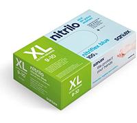 Guante Nitriflex Azul S/polvo 100 Ud. T/xg Gd20be