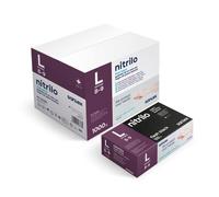 Guante nitrilo s/polvo negro santex t/grande g