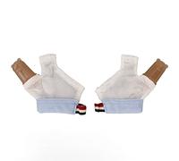 Guante para Detener la Succión del Pulgar, Protector de Succión del Pulgar Flexible Y Firmemente Transpirable para Niñas para el Hogar(Azul)