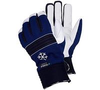 Guante Piel Ejendals Tegera 297, tamaño 10, 1 pieza, color negro/azul/blanco, 297 - 10