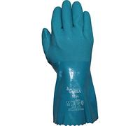 GUANTE RIEGO JARDÍN PVC LONGITUD ANTEBRAZO TALLA 9 JUBA