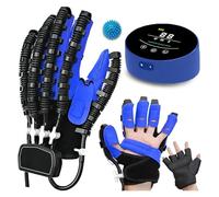 Guante Robótico de Rehabilitación de Mano para Ictus - Terapia Espejo, Entrenamiento Dedos, Recuperación Motora, Rehabilitación Doméstica, Modos Múltiples (Elegir Mano Izquierda/Derecha)