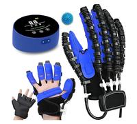 Guante Robótico de Rehabilitación de Mano para Ictus - Terapia Espejo, Entrenamiento Dedos, Recuperación Motora, Rehabilitación Doméstica, Modos Múltiples (Elegir Mano Izquierda/Derecha)