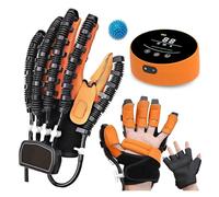 Guante Robótico de Rehabilitación de Mano para Ictus - Terapia Espejo, Entrenamiento Dedos, Recuperación Motora, Rehabilitación Doméstica, Modos Múltiples (Elegir Mano Izquierda/Derecha)