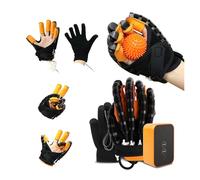 Guante Robótico de Rehabilitación para Recuperación de Ictus, Equipo Portátil Entrenamiento Fuerza Dedos con 5 Niveles y Terapia Espejo, para Hemiplejía y Recuperación Funcional de la Mano