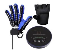 Guante Robótico para Rehabilitación de Mano | Entrenador Automático de Dedos y Fuerza de Presión para Recuperación de Ictus y Hemiplejia | 9 Niveles Ajustables, Terapia Espejo, Uso en Casa