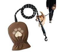 Guante Térmico Integrado en Correa para Perro | Guante Aislante Antiviento Con Cinta Accesorio Para Pasear,Correa Para Paseo De Perros | Para Dueños y Amantes de Mascotas en Invierno Cachorro Exterior