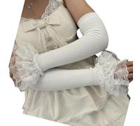 Guanteletes De Tejido Elegante Algodón Suave Clima Frío Seguridad Las Manos Cerrar Constantemente Comodidad Uso En Interiores Y Exteriores Guantes Encaje Elegantes Otoño