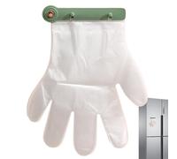 Guantera Montado en Pared - Clips de Almacenamiento de Manoplas Colgantes | Organizador Multifuncional Soporte Para Manoplas Incluye 100 Guantes Para Hogar Y Hostelería