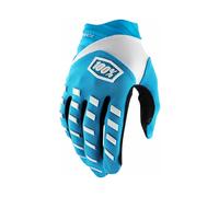 Guantes 100% Airmatic Azul Motocross Off Road ATV Quad MTB MX, Unisex Adulto
