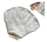 Guantes a prueba de mordeduras, cómodos guantes de manejo de animales de coral, elásticos antimordeduras, accesorios multifuncionales de erizo para Guinea, hámster, ratón