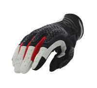 Acerbis Crossover Motorradhandschuhe, negro-gris-rojo, tamaño S para Hombres