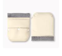 Guantes acogedores con forro polar para la mayoría de los carros, tela de poliéster resistente al viento, fácil de sujetar, manoplas de asa de cochecito de bebé