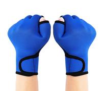 Guantes Acuáticos | Guantes De Natación Web Con Correa Para La Muñeca | Unisex Swimming & Diving Glovess | Guante De Paleta De Neopreno Para Nadador De Fitness, Diseño Ligero Transpirable Para Dividir