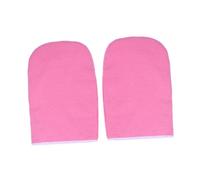 Guantes Aislantes Terapéuticos de Algodón Rosas para Baño de Parafina | Guantes para Parafina para Manos, Spa de Terapia de Calor, Penetración Nutritiva, Tacto Relajante