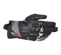 Guantes Alpinestars Corozal V3 Drystar Negro-gris-rojo fluor L