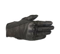 Guantes Alpinestars Mustang 2X Negro/Negro, Textil