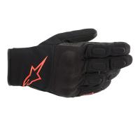 Alpinestars Guantes S-MAX Drystar Negro y rojo flúor L
