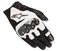 Guantes Alpinestars SMX-1 Air V2 Negro y blanco XL