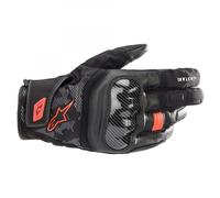 Guantes Alpinestars SMX Z Drystar Negro / Rojo Flúor 3XL